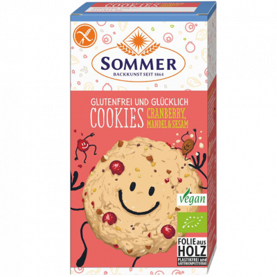 Cookies Cranberry Mandel Sesam (125gr)
